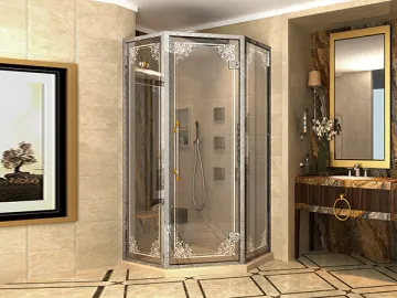 AG43 Pivot Door Shower Enclosure