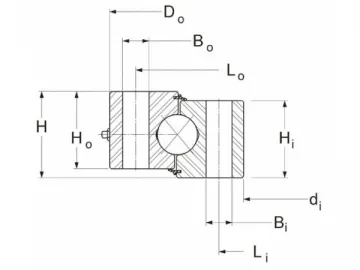 XT Series Four Point Contact Ball Bearing