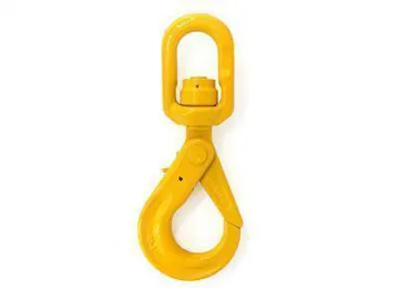 Alloy Steel Swivel Self Locking Hook