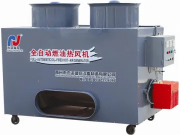 Workshop Oil Fired Hot Air Generator