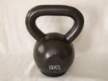 Painted Cast Iron Kettlebell