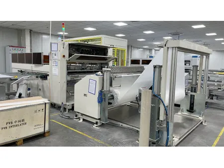 EVA Cutting and Layup Machine