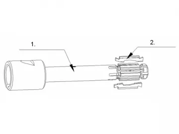 Honing Tool (Honing Tool for Keyway Hole)