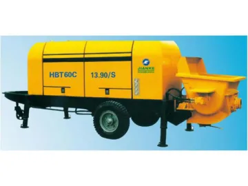 Trailer Mounted Concrete Pump