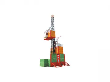 Variable Frequency Construction Hoist