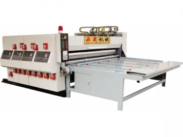 Water Based Ink Printing Slotting Machine