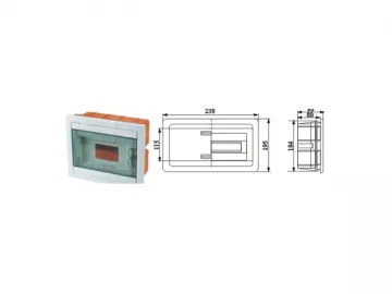 Distribution Box for Miniature Circuit Breaker