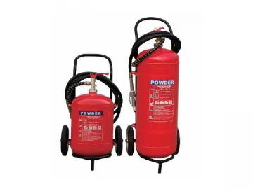 Wheeled Dry Powder Fire Extinguisher