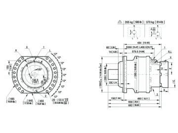 MS50 Hydraulic Motor