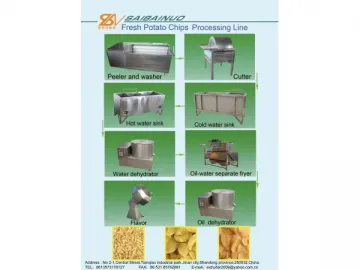 Fresh Potato Chips Processing Line