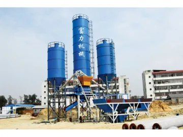 Modular Concrete Mixing Plant