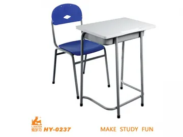 Single Classroom Desk and Chair