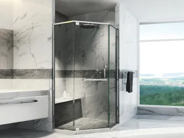 AG76 Pivot Door Shower Enclosure