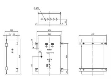 Independent Electrical Control Panel for Crane Cab Air Conditioner