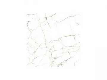 Super White Body Polished and Glazed Porcelain Tile