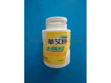 100ml Tablet Bottle with Hingeguard Cap