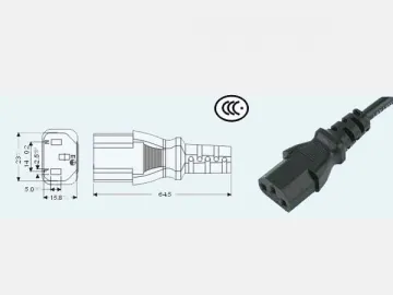 GB17465 3-Pin Chinese Plug