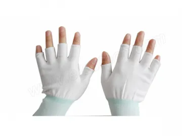 ES12203 Half finger nylon glove