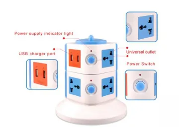 Multi-Function Vertical Socket