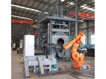 Robotic Blasting Machine