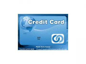 Printed PVC Credit Card