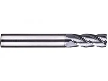 ES-R4  General Purpose End Mill for Stainless Steel Machining - Corner Radius - 4 Flutes