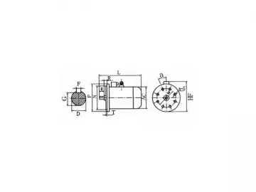 Explosion-proof Three-phase Induction Motor for Conveyor