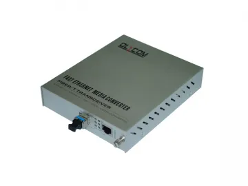 SFP Fiber Media Converter OMX30-XX/XX, Internal Power Supply