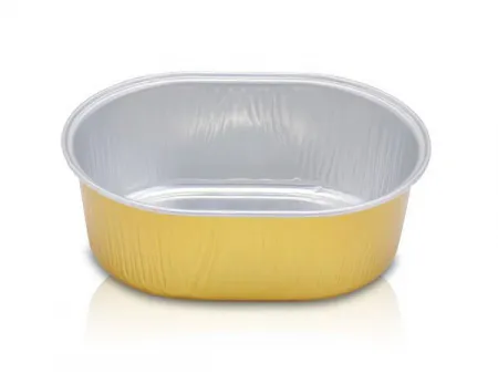 Oval Smoothwall Aluminum Foil Container