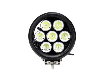 70W 6 Inch Round LED Work Light