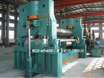 Small and Medium-Sized 3 Roll Plate Bending Machine