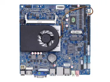 QM9400/QM9500 Mini-ITX Motherboard, 4th/5th Gen Intel Haswell/Broadwell Processors, DC-Power