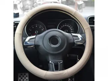 Genuine Leather Steering Wheel Cover