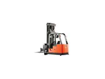 Three Direction Electric Stacker Forklift Truck