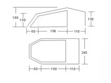 KM-9035 Four Person Tent