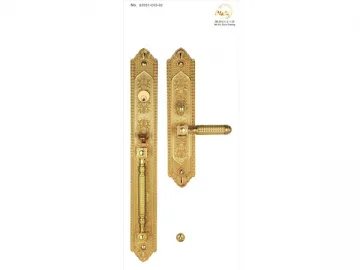 S2031-C03-02 Brass Handle Door Lock