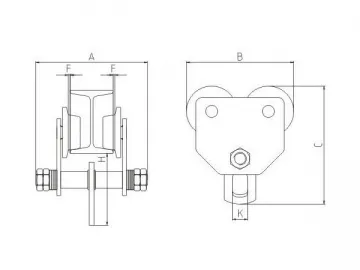 GCT-1 Plain Trolley