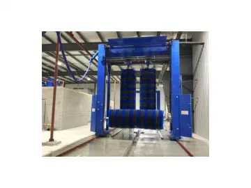 Bus Wash Equipment with Rollover 3 Brushes