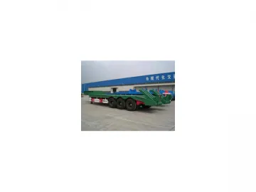 Low Bed Semi Trailer/ Lowboy Semi-trailer