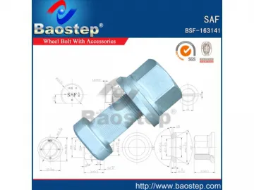 Cold Forged SAF Wheel Nuts and Bolts