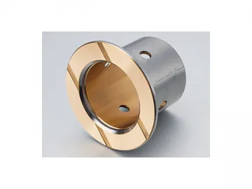 Bimetallic Bearing with Steel Shell and Sintered Bronze Lining