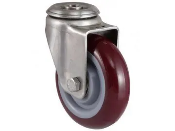 50~140kg Polyurethane Wheel Swivel Caster