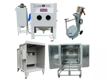 Sandblasting & Powder Coating Package System