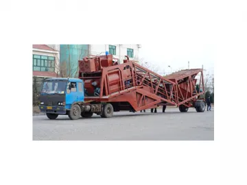 Mobile Concrete Mixing Plant