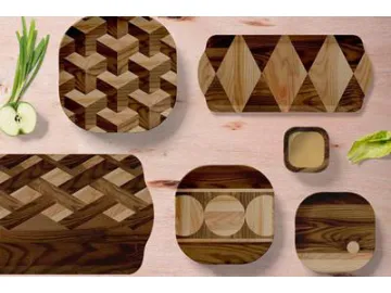 Olive Wood Pattern Dinnerware