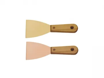 204E Non Sparking Putty Knife with Wooden Handle