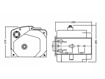 3500lb Boat Winch (P3500-2)