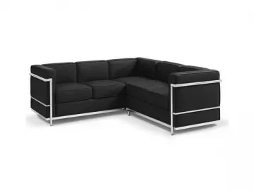 HG-E10 Le Corbusier LC2 Corner Sofa