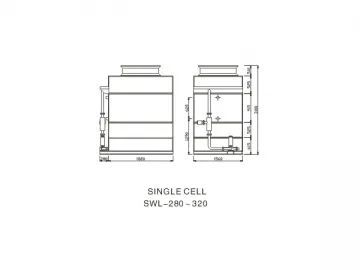 Parallel Flow Evaporative Condenser