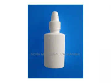 1OZ LDPE Nasal Spray Bottle in Square Shape